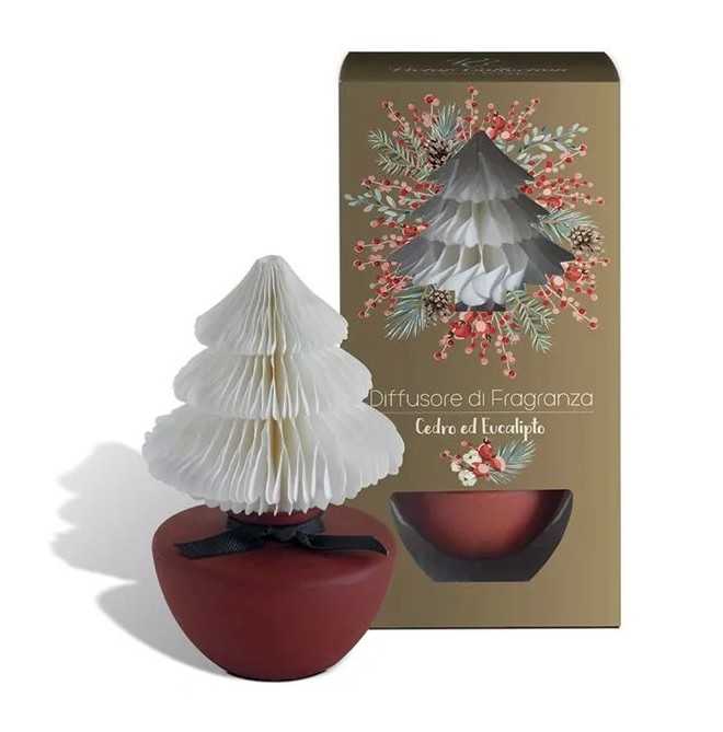 Diffusore Albero Cedro ed Eucalipto | Profumatore Ambiente 100 ml