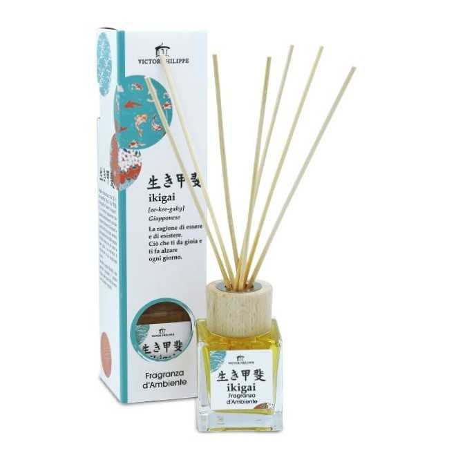 Diffuseur d'Ambiance Japonais IKIGAI | Parfum Eau de Sel Fraîche Régén Diffuseur d'Ambiance Japonais IKIGAI | Parfum Eau de Sel Fraîche Régén