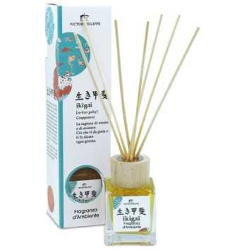 Diffuseur d'Ambiance Japonais IKIGAI | Parfum Eau de Sel Fraîche Régén