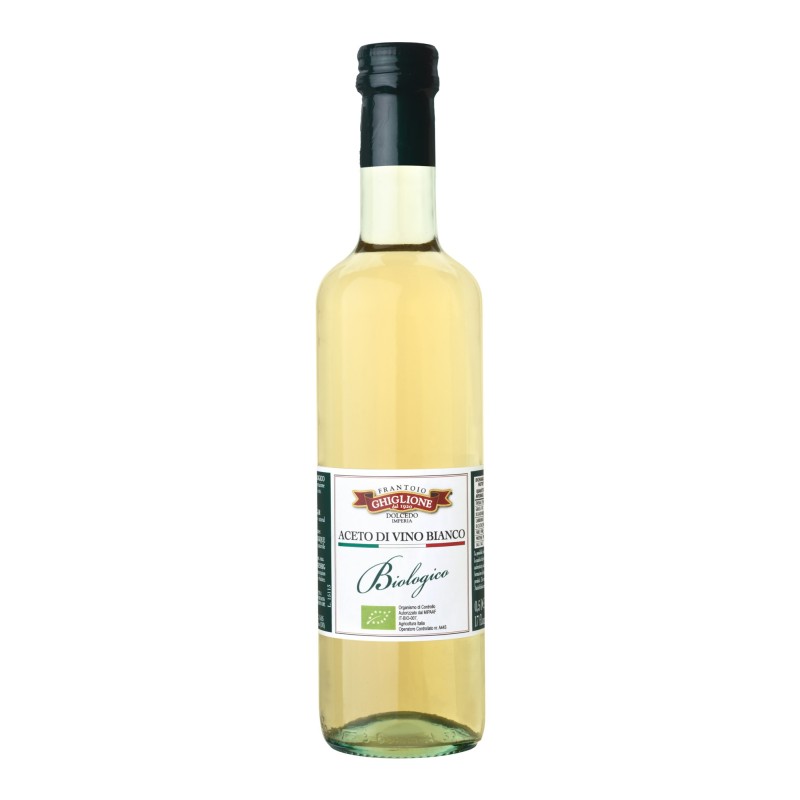 aceto di vino bianco biologico 100% italiano ghiglione