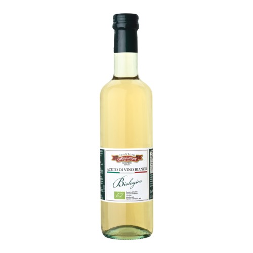 aceto di vino bianco biologico 100% italiano ghiglione